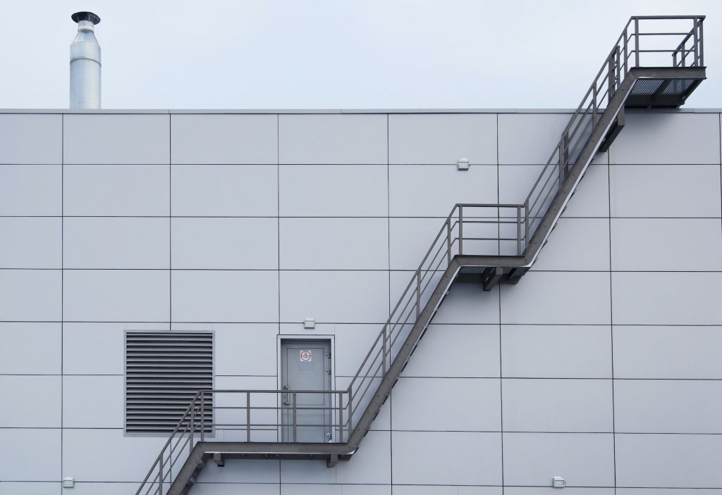 Industrial stairway